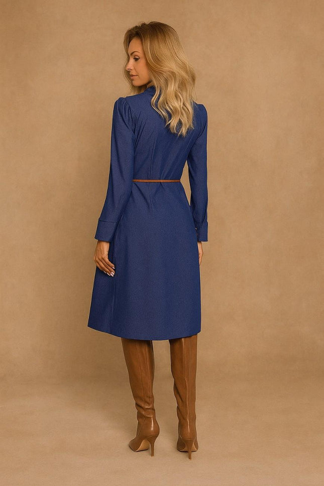 Orleno Button-Front Shirt Dress