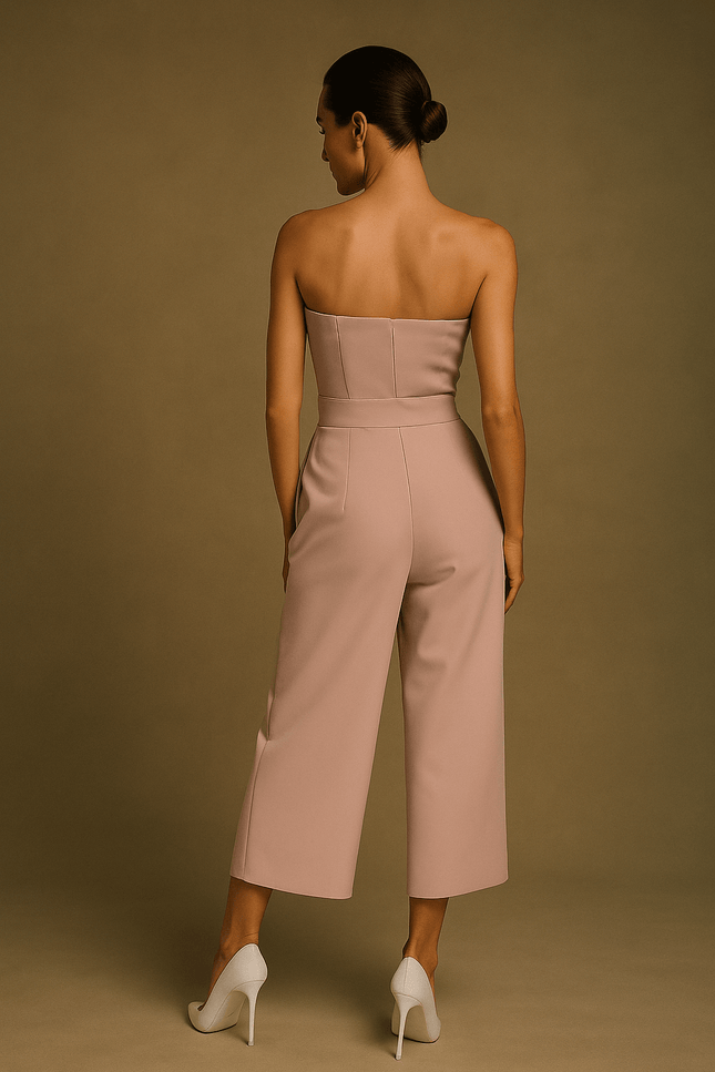  Bow-Culotte Jumpsuit