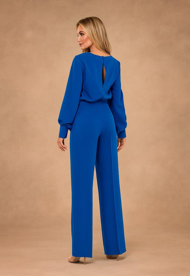 Maelis Puff-Sleeve Jumpsuit