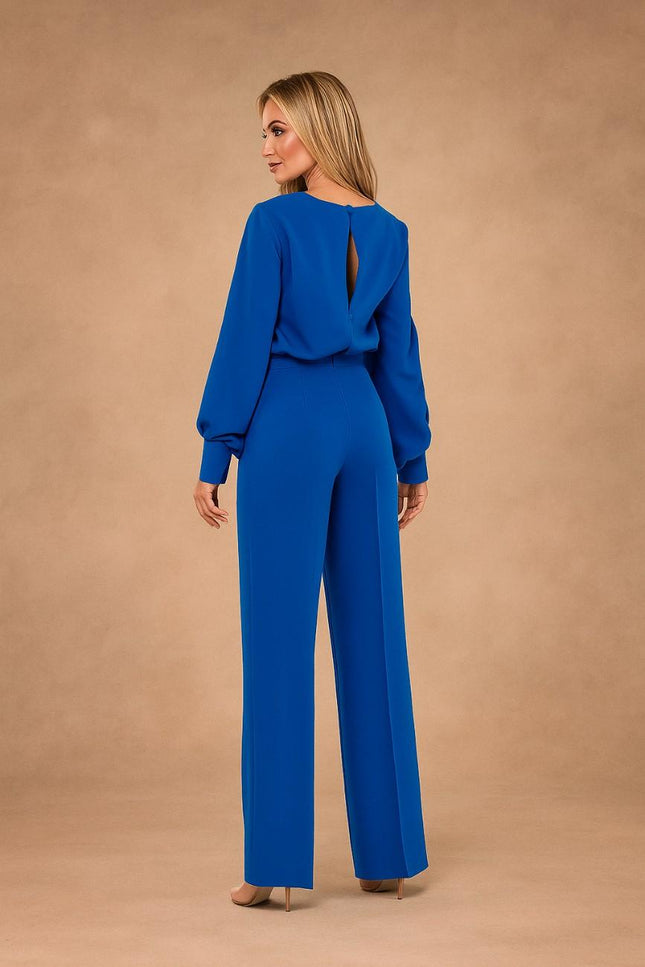 Maelis Puff-Sleeve Jumpsuit