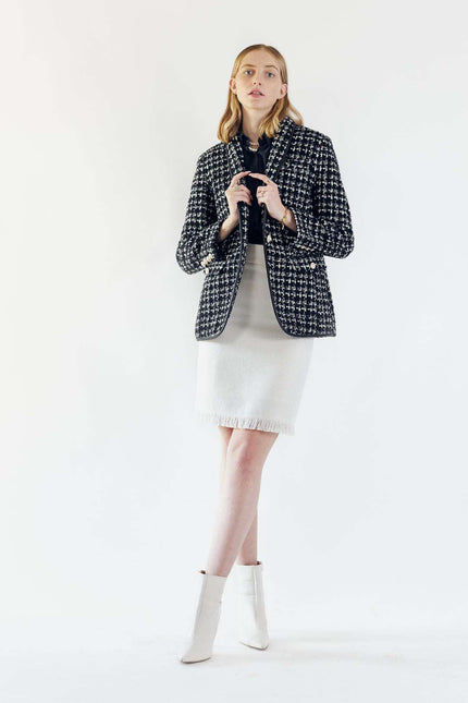 White Tweed Skirt Le Réussi®