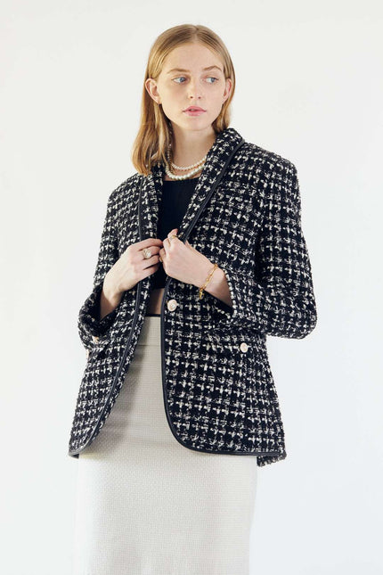 Tweed Checkers Jacket
