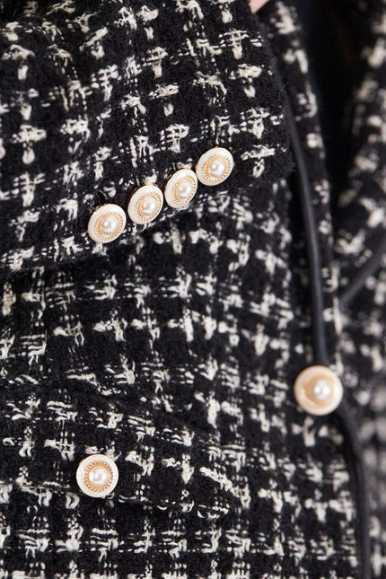 Tweed Checkers Jacket