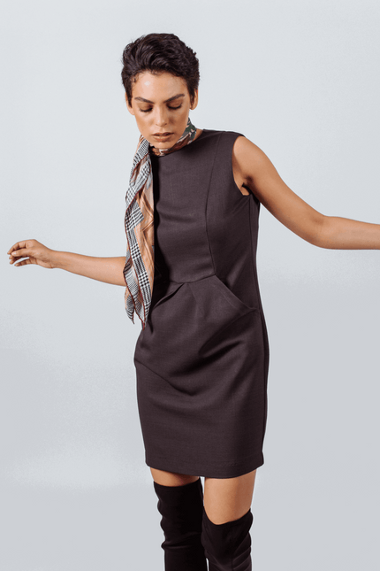 Italian Wool Dress by Le Réussi® | Presidora