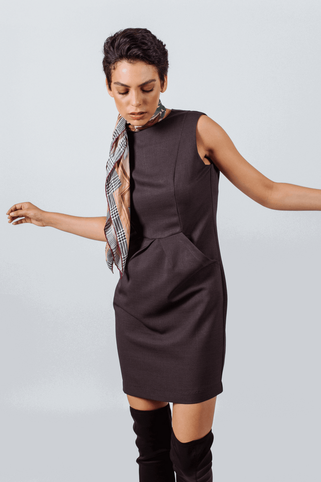 Italian Wool Dress by Le Réussi® | Presidora