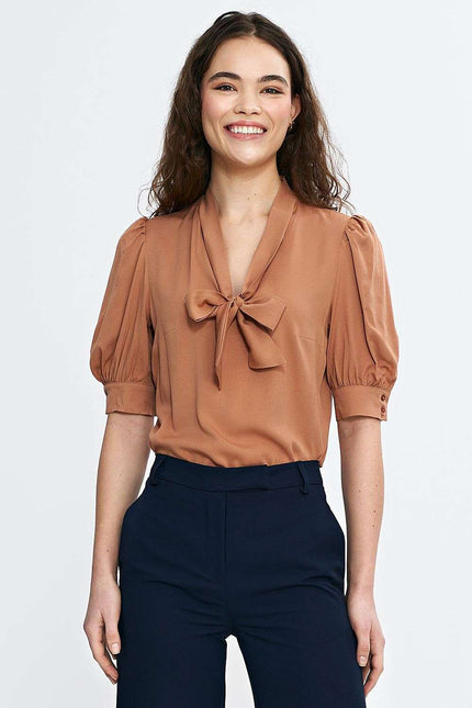 Elegant loose blouses top in 