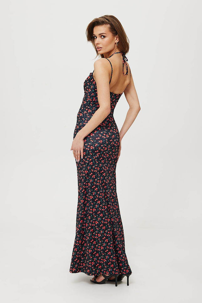 Nikky Floral Maxi Dress by Makover | Presidora