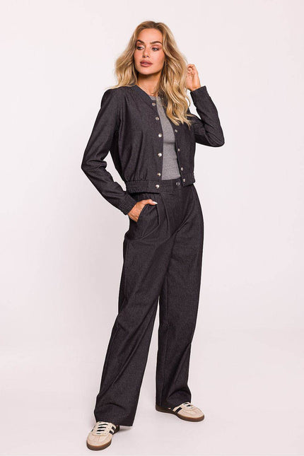 Sporty Cotton Bomber Jacket - Zeletto