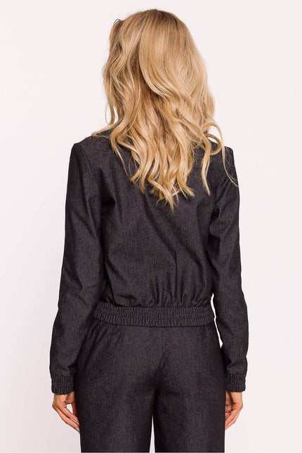 Sporty Cotton Bomber Jacket - Zeletto