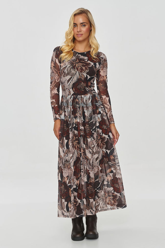 Zini Print Maxi Dress by Makadamia | Presidora