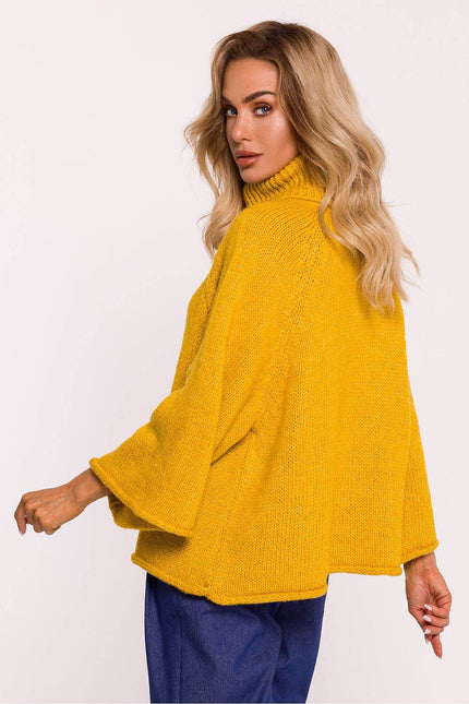 Oversized Turtleneck Sweater - Zeletto