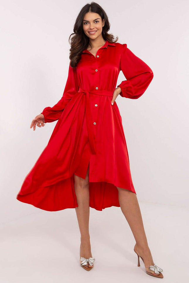 Sarai Midi Shirt Dress - Zeletto