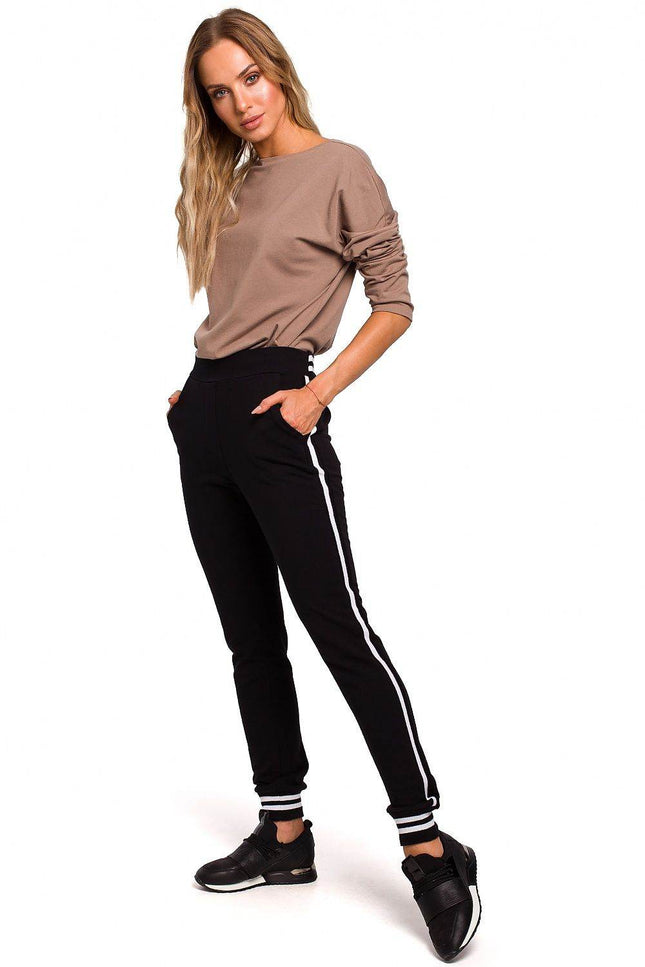 Two-Tone Comfort Joggers - Zeletto