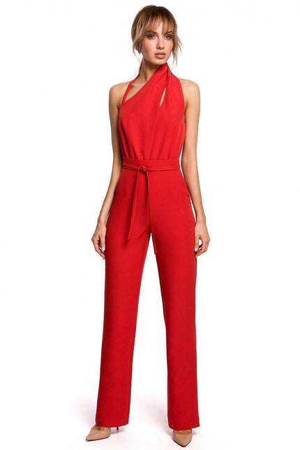 Halter Keyhole Jumpsuit by Moe | Presidora