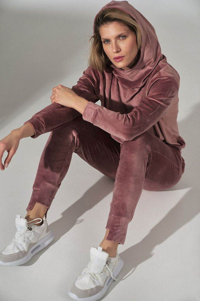 Soft Velour Track Pants - Zeletto