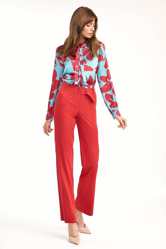 Elegant flared suit trousers pants in 