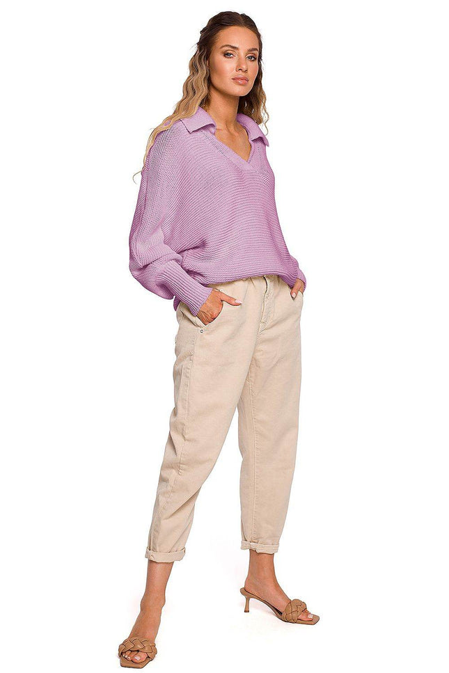 Smart Casual stripe loose sweaters top in 