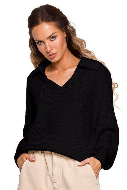 Smart Casual stripe loose sweaters top in 