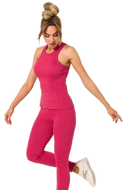 Ribbed Boxer Tank Top - Zeletto