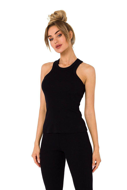 Ribbed Boxer Tank Top - Zeletto
