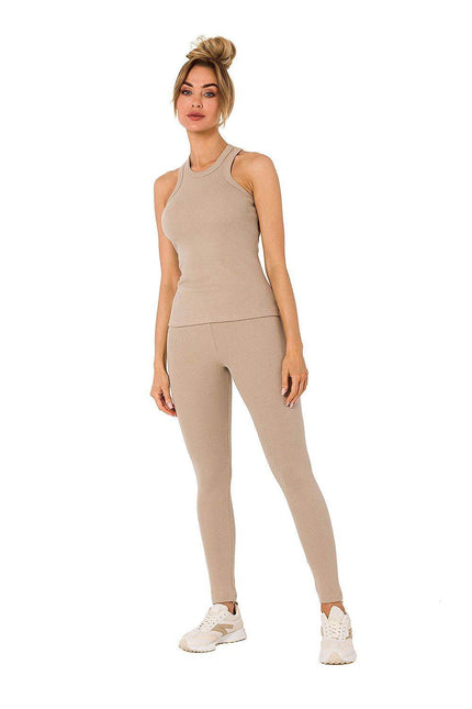 Ribbed Boxer Tank Top - Zeletto