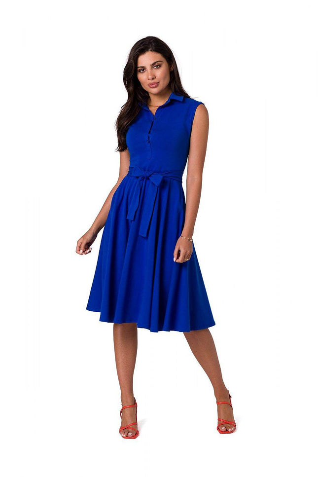 Flared Sunny Collar Dress - Zeletto