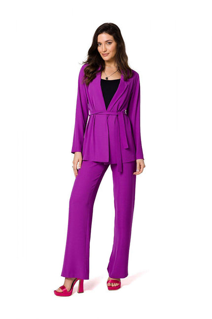Flowing Belted Kimono Jacket - Zeletto