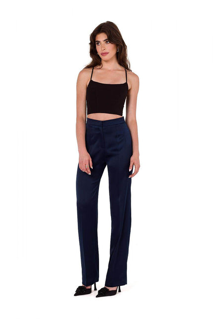 Elegant wide leg formal trousers pants in 