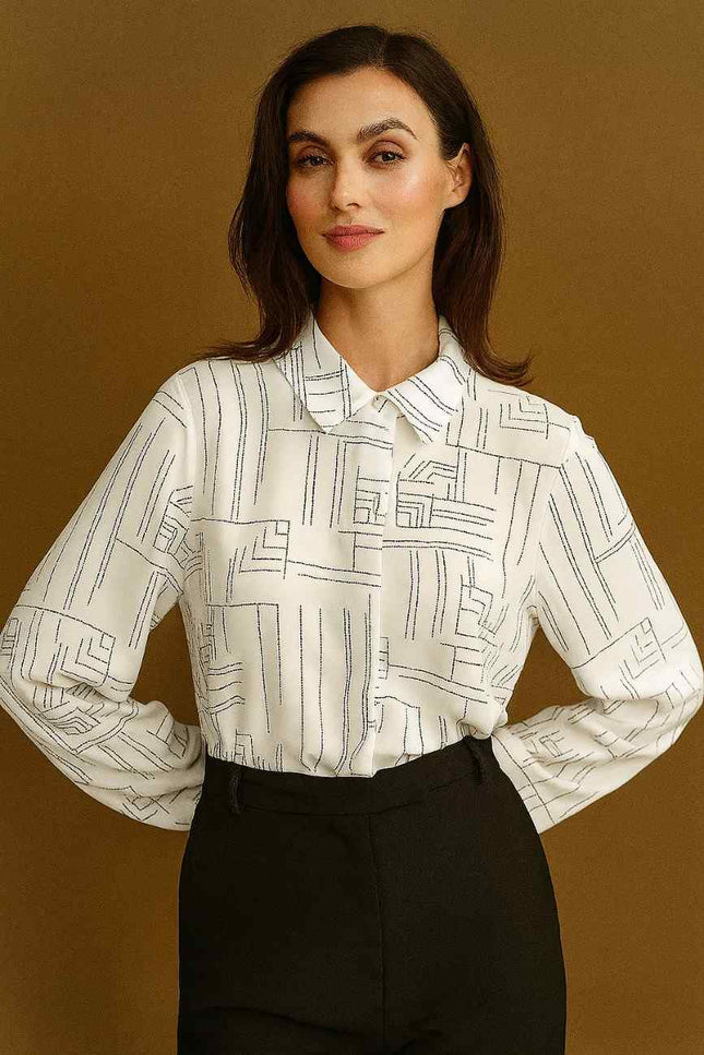Nivelle Linework Blouse