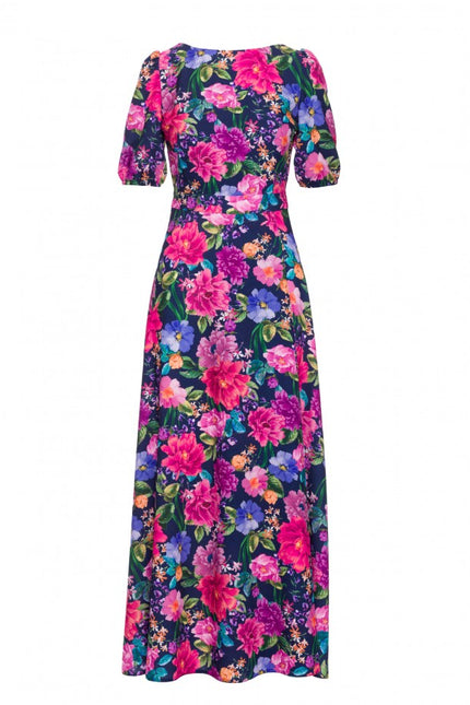 Norell Floral Maxi Dress