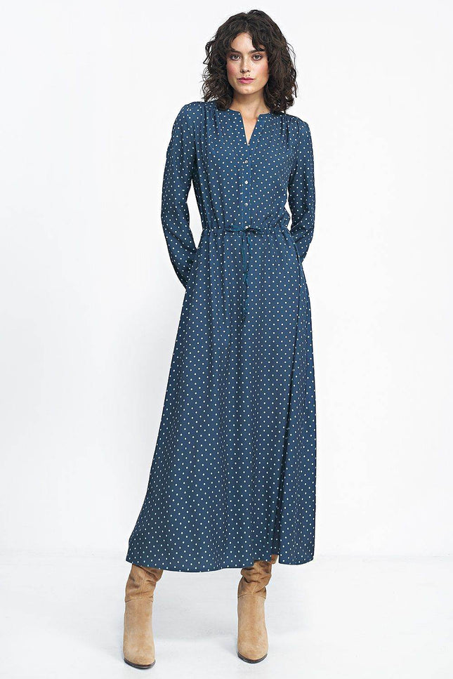 Polka Dot Maxi Dress by Nife | Presidora
