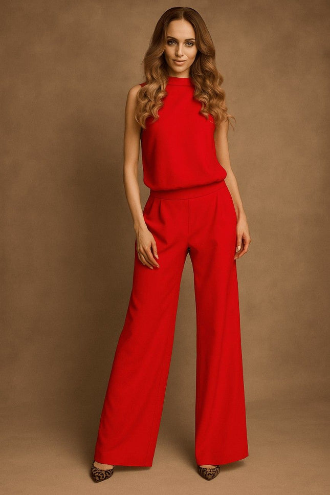 Nuvira Open-Back Jumpsuit