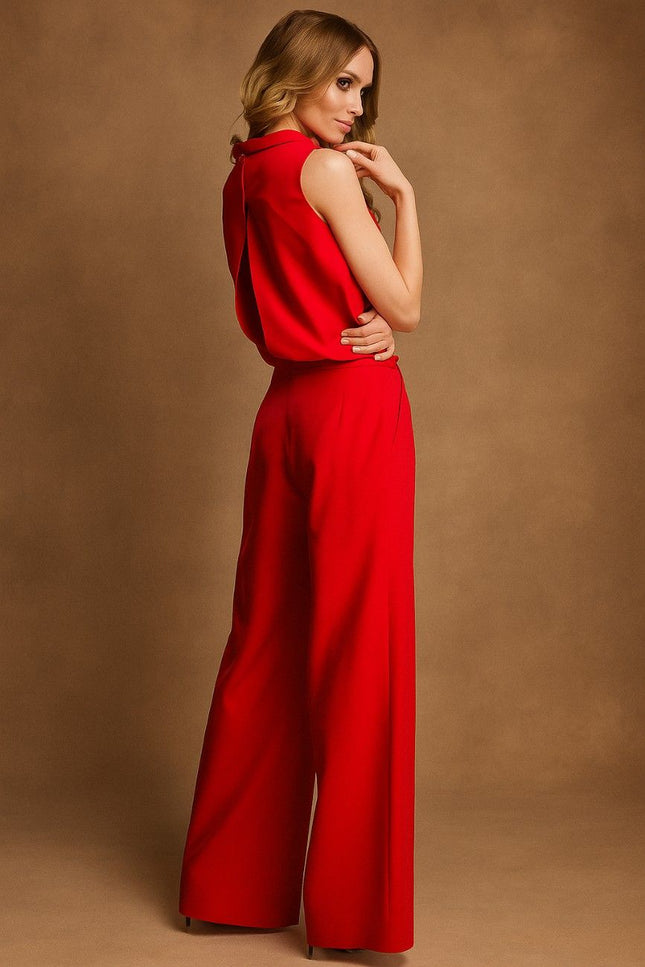 Nuvira Open-Back Jumpsuit