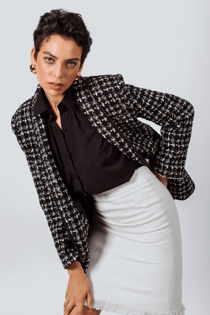 Tweed Checkers Jacket